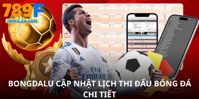 Bongdalu cập nhật lịch thi đấu bóng đá chi tiết